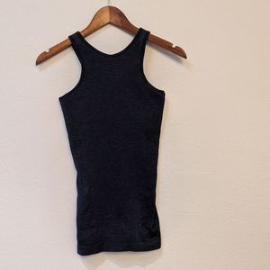 Lululemon high-neck tank with built in bra